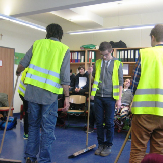 img_0178 Montessori-Schulzentrum Leipzig - Schülerblog - Rhythm & Percussion - der Workshop mit dem Sound des Alltags